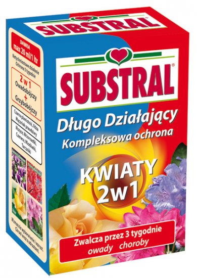 SUBSTRAL Kompleksowa Ochrona RÓŻA Kwiaty 2w1 25ml Uszkodzony - Kliknij na obrazek aby go zamknąć