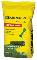 Trawa BARENBRUG SOS Lawn Repair najszybsza regeneracja trawnika 15kg 750m2