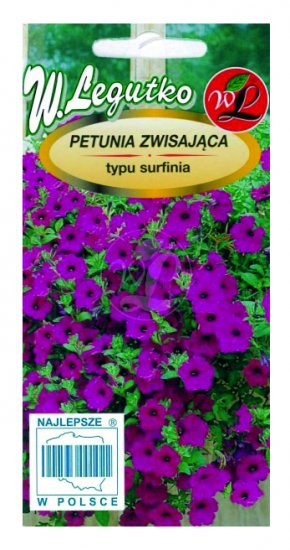 Petunia o pędach zwisających Rubina F2 nasiona 0,01g LEGUTKO - Kliknij na obrazek aby go zamknąć