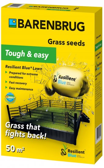 Trawa BARENBRUG Resilient Blue Lawn przetrwa ekstremalne warunki 1kg 50m2 - Kliknij na obrazek aby go zamknąć