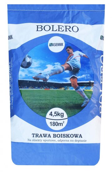 Trawa sportowa stadionowa BOLERO 4,5kg na 180m2 Najlepsze Trawy z Iławy - Kliknij na obrazek aby go zamknąć