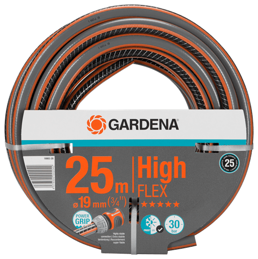 Wąż ogrodowy Comfort HighFlex 19mm 3/4" 25m GARDENA 18083 - Kliknij na obrazek aby go zamknąć