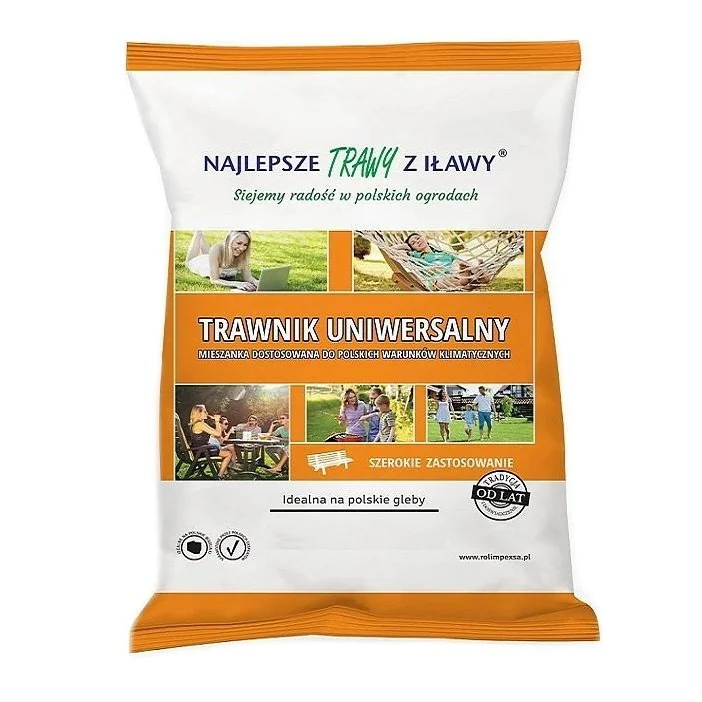 Trawa Iława Uniwersalna 0,2kg nasiona Najlepsze Trawy z Iławy